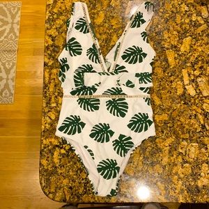 Palm leaf one piece